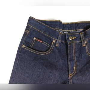 Fubu Jeans Girls Size 14 The Collection Boot Cut Dark Wash Y2K Style Streetwear